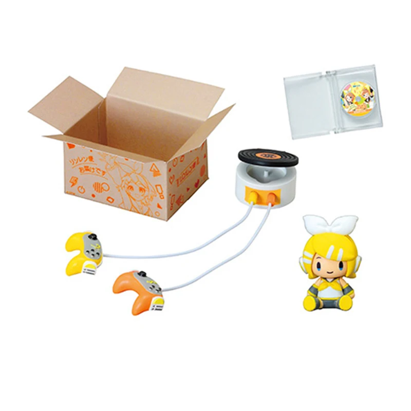 لعبة الرسوم المتحركة الأصلية هاتسون ميكو الطرفية لين لين غرف معيشة مشهد مصغر ألعاب شخصيات أنيمي مجموعة شخصيات الحركة