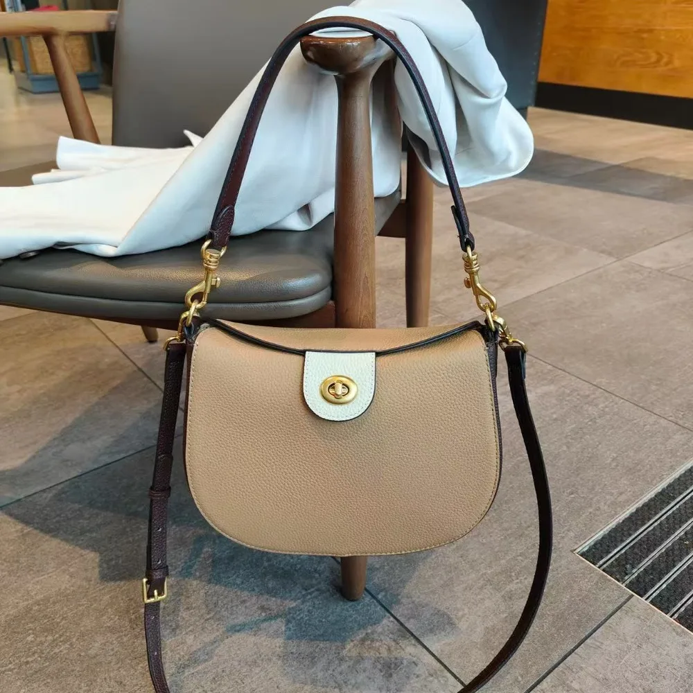 

2026 New Semi-round Retro Niche Texture Shoulder Armpit Bag Texture Unique Durable Advanced Simple Versatile Practical