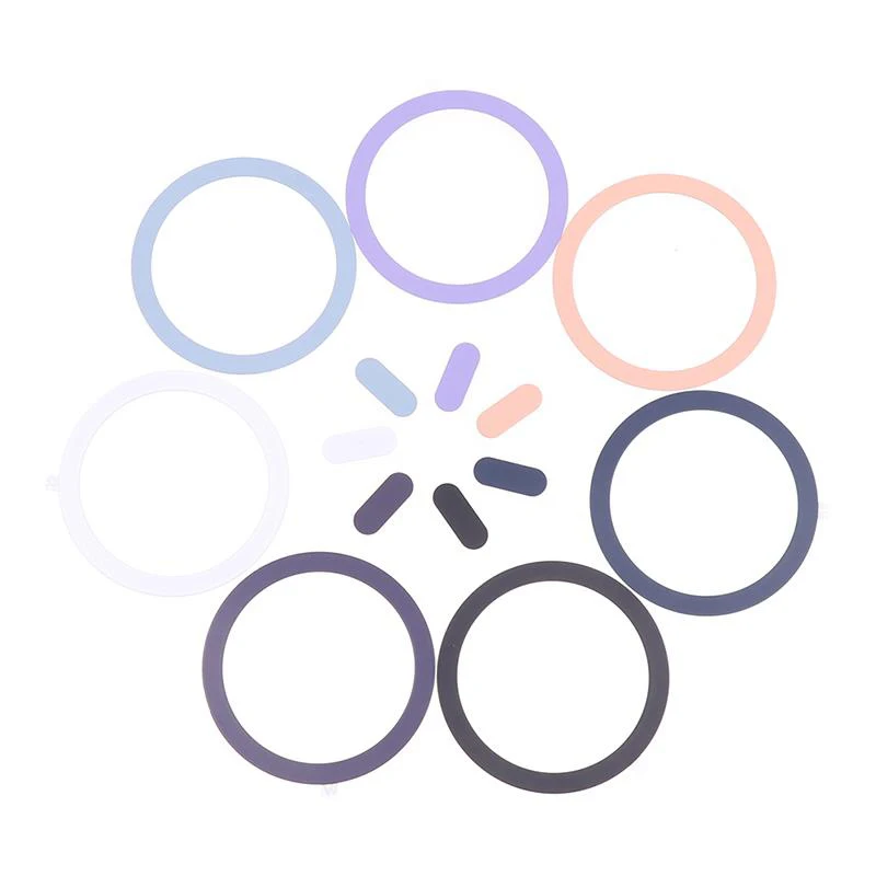 Pour anneau magnétique Magsafe pour iPhone 16 15 14 13 12 11 X anneau en métal autocollant pour Samsung S24 S23 S21 étui de chargement Ultra sans fil