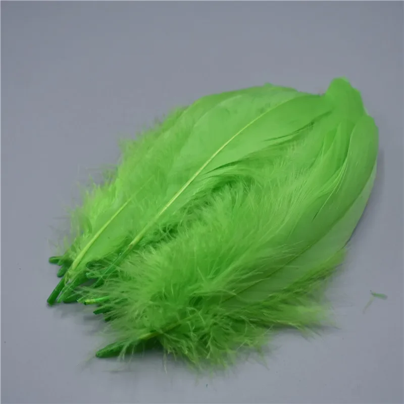 Gänsefedern für Bastelarbeiten 5-7 Zoll/12-18 cm Feder-Dekor Federn für Kleidung Bastelfedern Feder-Dekoration Plumas Karneval DIY – Detail 3