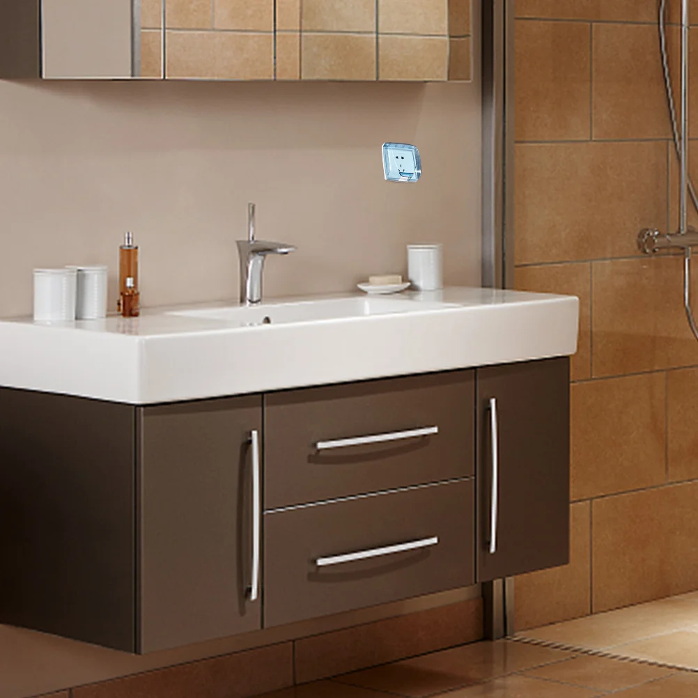 

4Pcs Wall Socket Protector Waterproof Cover Splash Proof Outlet Blocker Guard for Bathroom Living Room Balcony