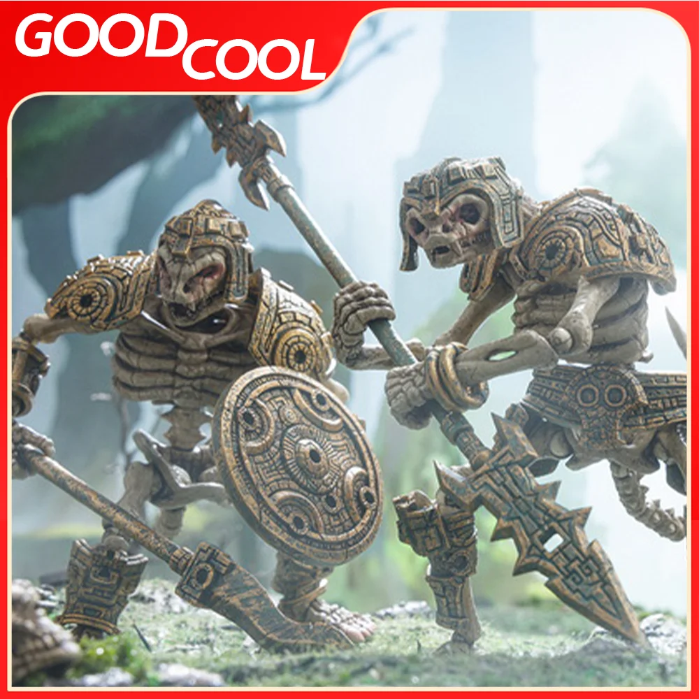 Presale Youtu Model Play 1/12 Scale Terrifying Skeleton Snake Man Guardian Warrior Full Set Model 6 In Action Figure Toys Gifts