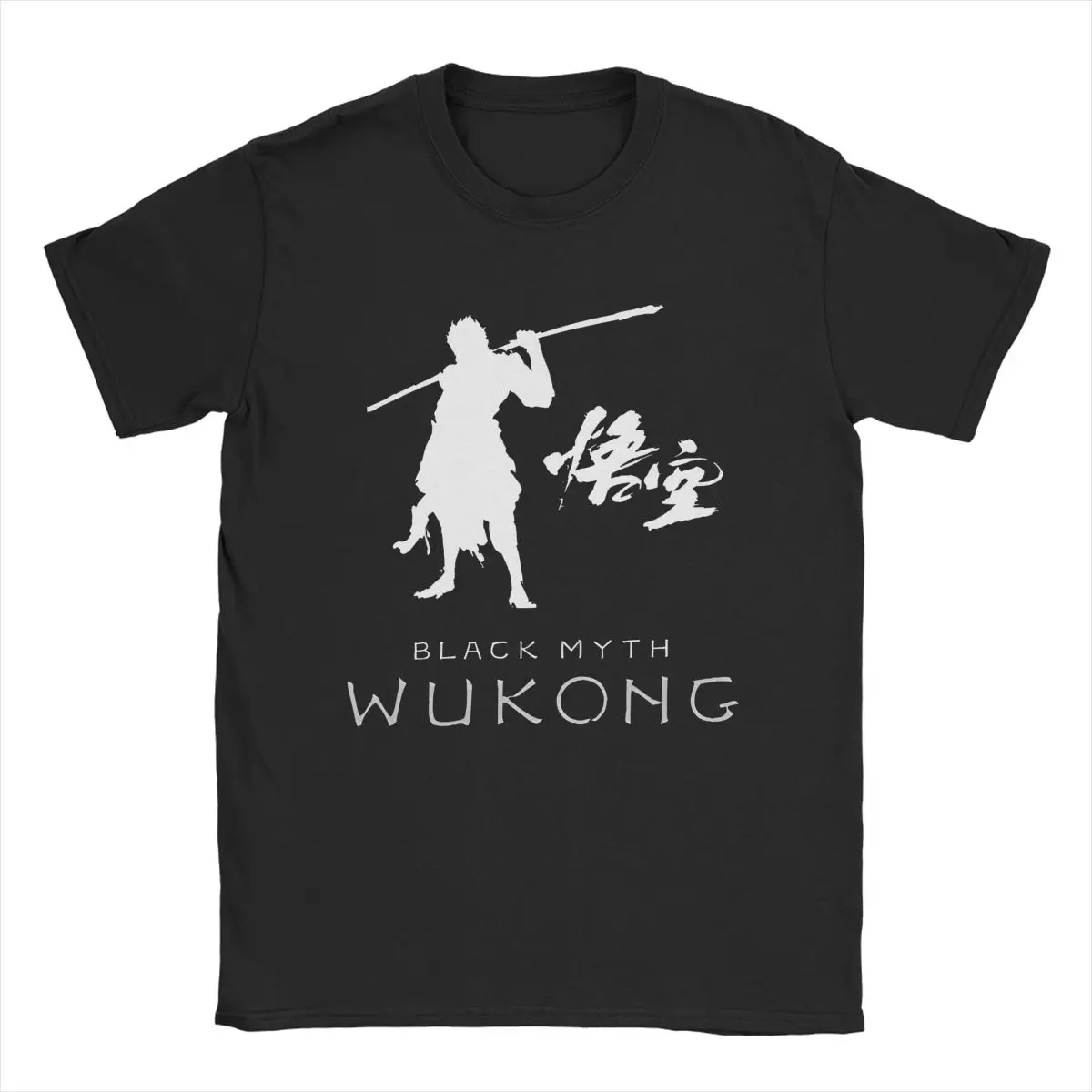 Black Myth Wukong New Game Apparel T-Shirts for Men Women Monkey King Cool Cotton Graphic Printed Clothes