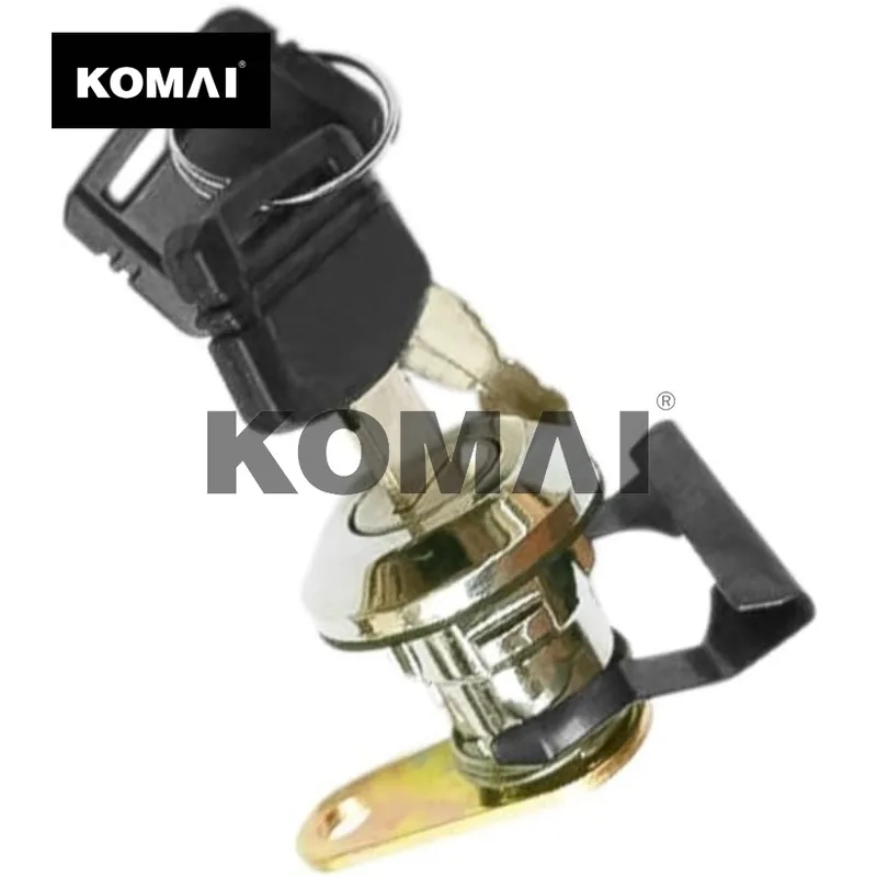 KOMAI Excavator Accessories for HI/TACHI ZX EX200-5 EX120-5 EX-5 Excavator Cab Door Lock Assembly(Lock Cylinder)