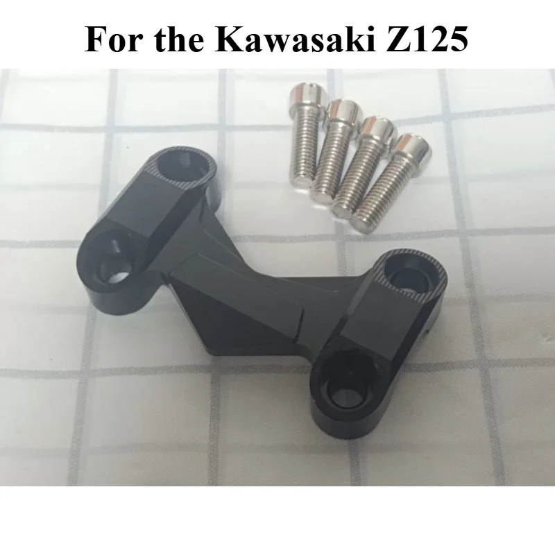 

For Kawasaki Z125 Handlebar Pressing Code Aluminum Alloy Faucet Rod Fixed Yard, Motorcycle Accessories