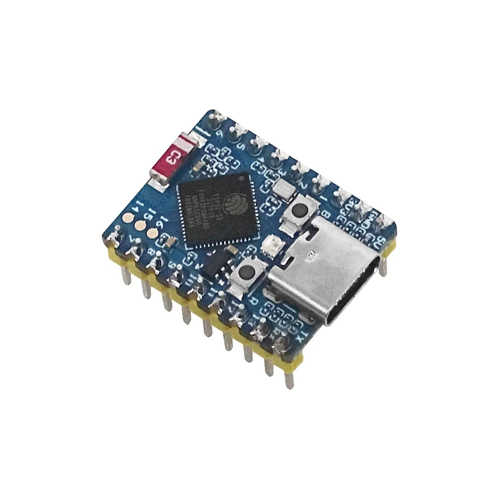 New ESP32-S3-Zero Microcontroller Development Board ESP32-S3FH4R2 Professor Powerful Chip Support BT5.0 240MHz TypeC Cable