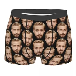 Custom Funny Ryan Gosling Face Boxers Shorts Men Briefs Underwear Cool Underpants