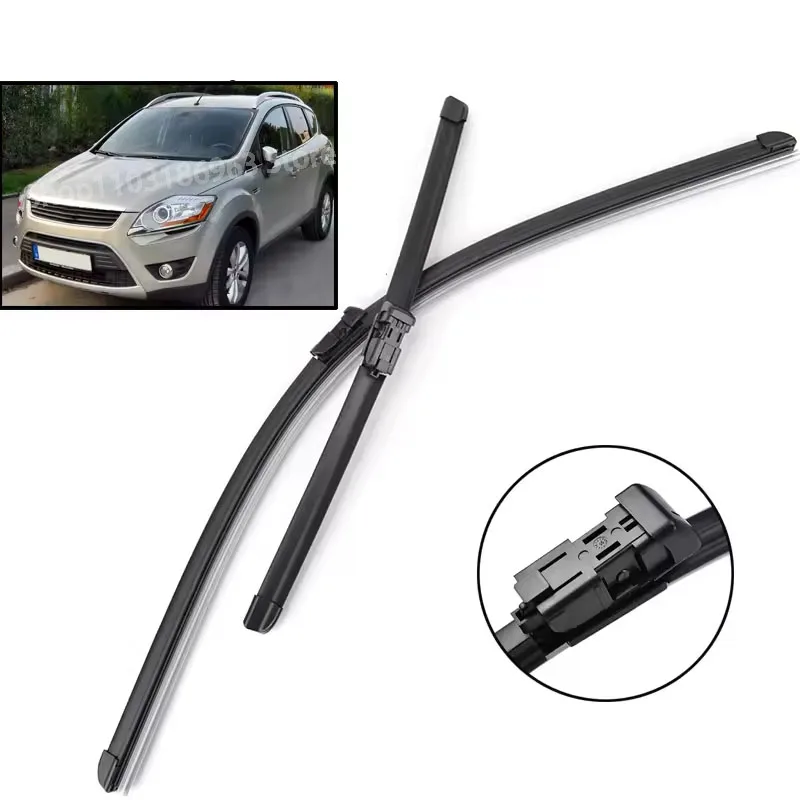 

Wiper LHD Front Wiper Blades For Ford Kuga MK1 2008 - 2012 Windshield Windscreen Clean Window Car Rain Brushes 24"+17"