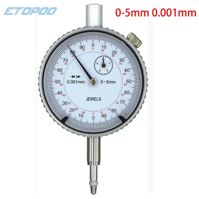 0.001mm wskaźnik wybierania mikronów 0-1mm 0-3mm 0-5mm zakres pomiarowy precyzyjny wskaźnik odporny na wstrząsy precyzyjny wskaźnik wybierania wskaźnik pomiarowy