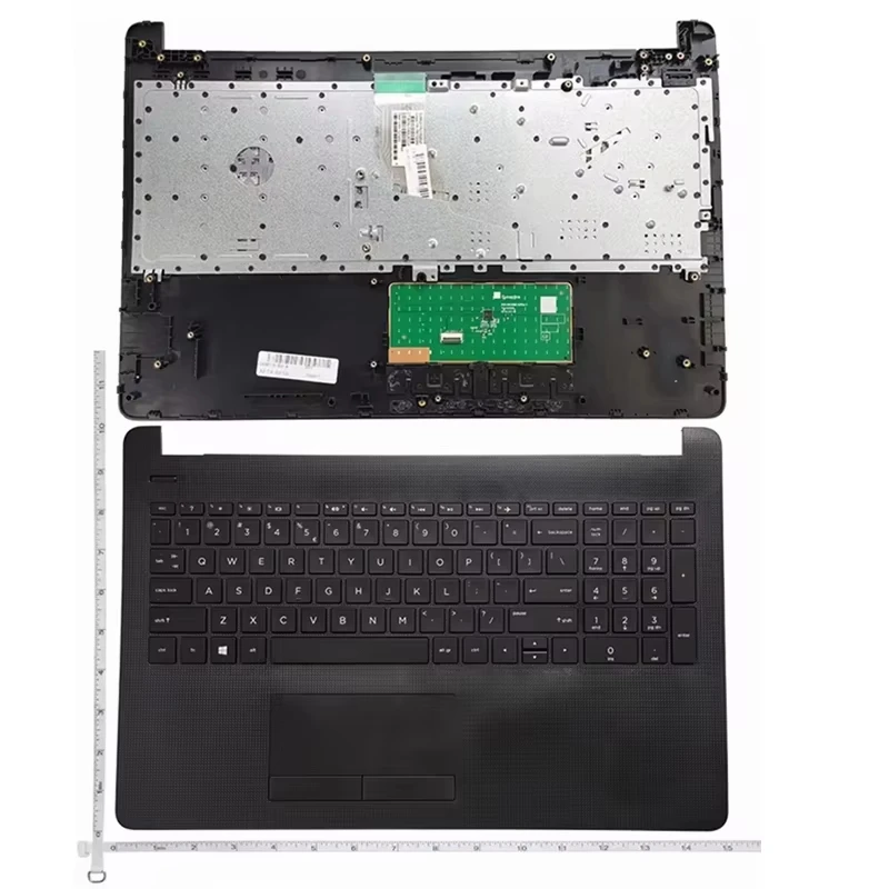 New For HP 15-BS 15-BW 15-CD 15-BS015DX TPN-C129 TPN-C130 250 255 256 G6 US keyboard Palmrest Upper Cover Touchpad 925010-001