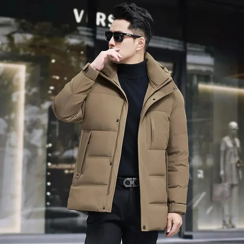 Short Down Jacket Hooded Padded Lightweight Jackets Designer Clothes Men Casual Man Sack Male Cold Coat for Winter