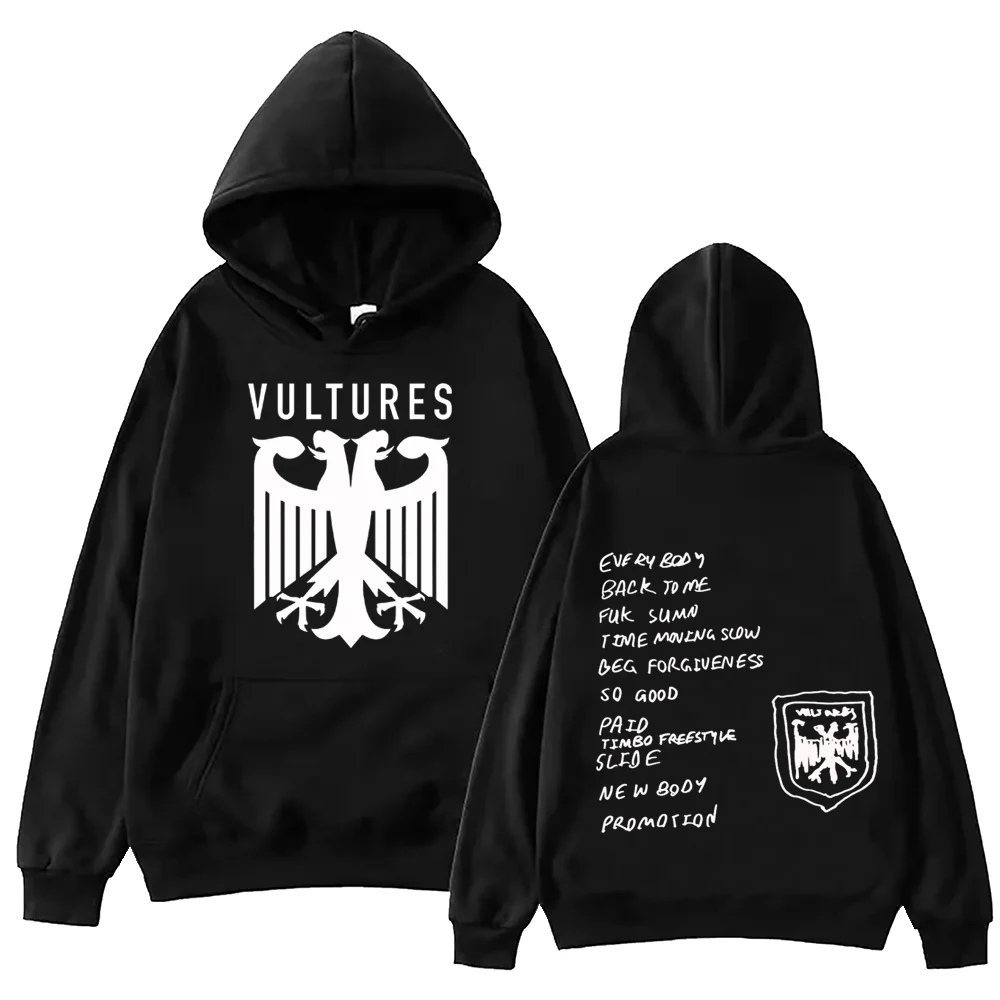 

Kanye West and Ty Dolla's Vultures Hoodie Harajuku Hip Hop Pullover Tops Fans Gift