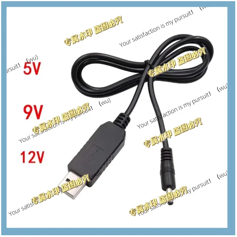 5.5*2.1mm USB DC 5V to 12V 9V Power Cable For Router WIFI Modem Fan Adapter Wire usb Boost Module Converter Via Powerbank