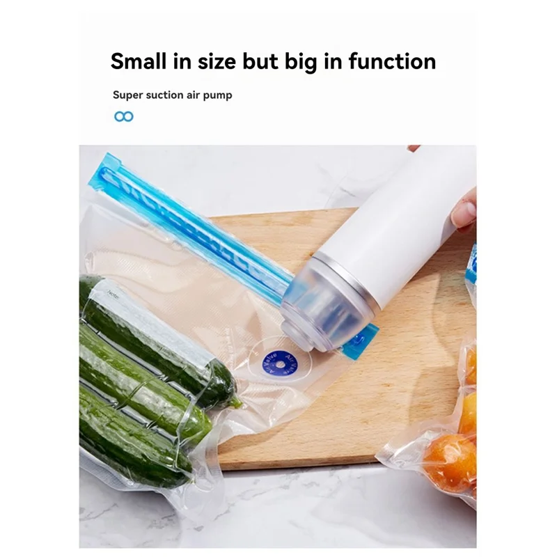 

A16Z Portable Electric Vacuum Pump For Clothes Storage Bags, Handheld Packaging Machine For Household Use