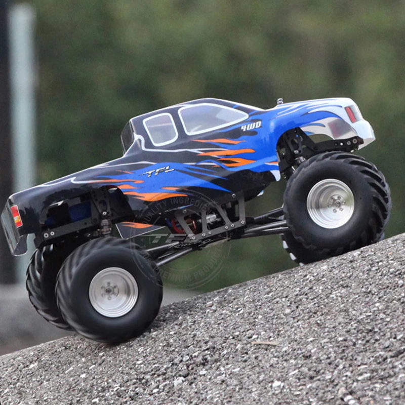 TFL 1/10 Racing RC Crawler Zdalnie sterowany Monster Truck C1610 ZESTAW CNC Metalowe podwozie Zabawki zewnętrzne dla chłopca Prezent TH05186-SMT6