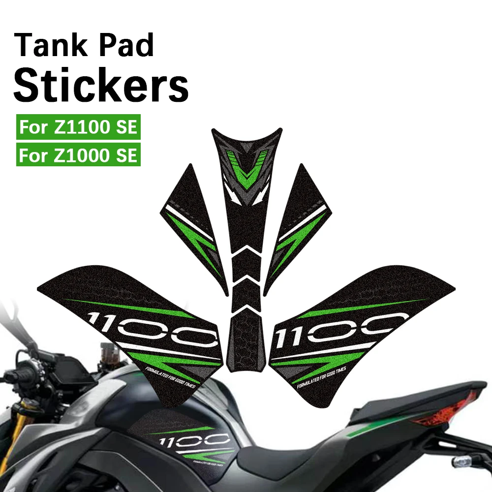 Motorcycle For Z1100 Z1000 Z 1100 1000 SE TankPad Tank Pad Knee Grip Gas Fuel Oil Protection Anti-slip Stickers Decals