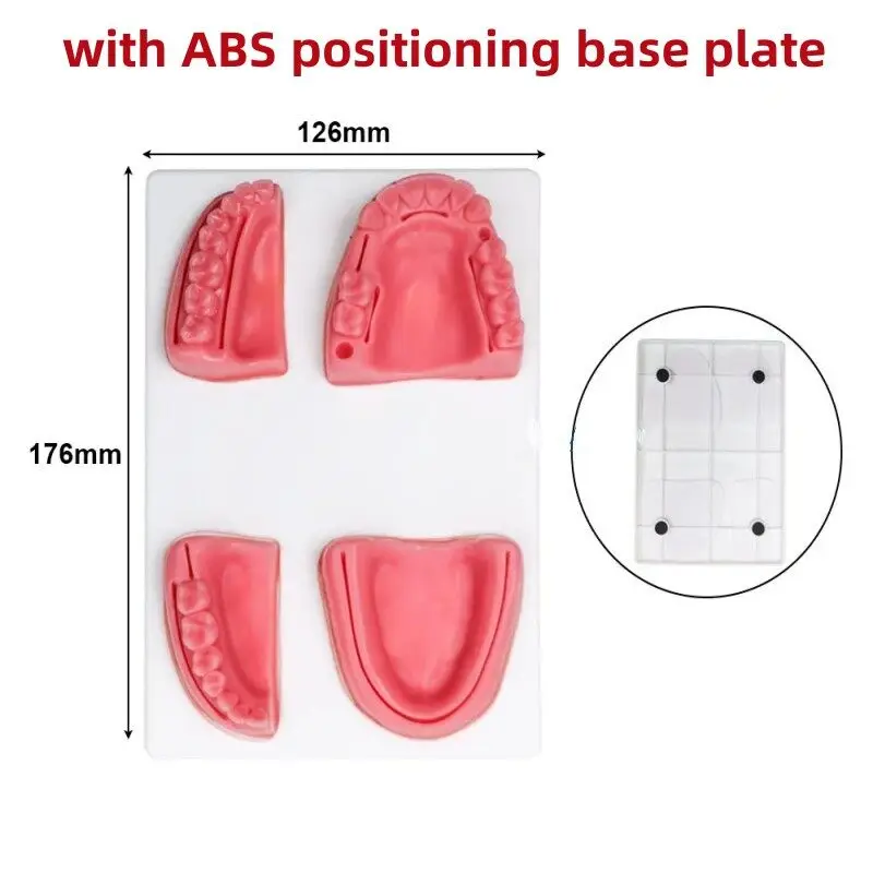 Tandheelkundige Orale/Tandvlees Hechtdraad Module Parodontitis Hechtdraad Siliconen Training Model Chirurgische Praktijk Hechtdraad Onderwijs Praktijk Tool