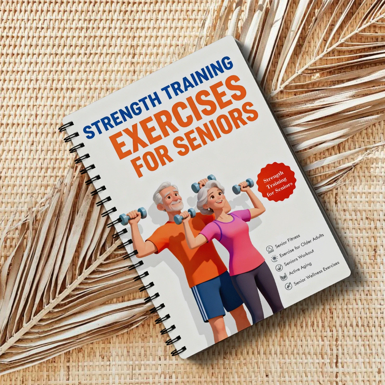strength training exercises for seniors :Simple home exercise suitable for the elderly English Guide book