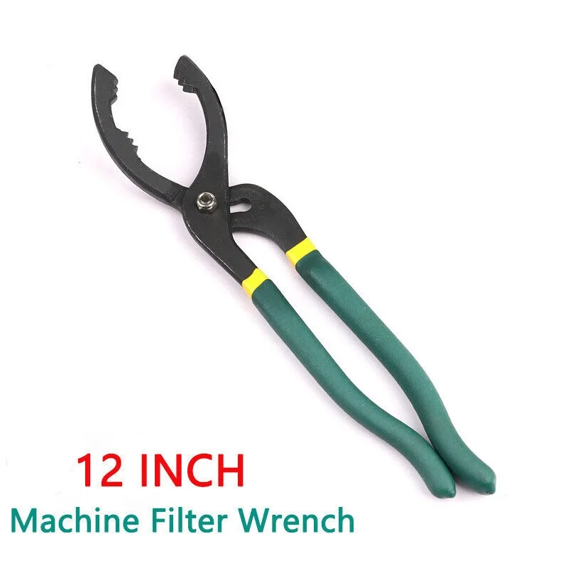 

1pc 10/12 inch Adjustable Oil Filter Removal Universal Pliers Filter Wrench Pliers Household Tools Convenient Car Accessories