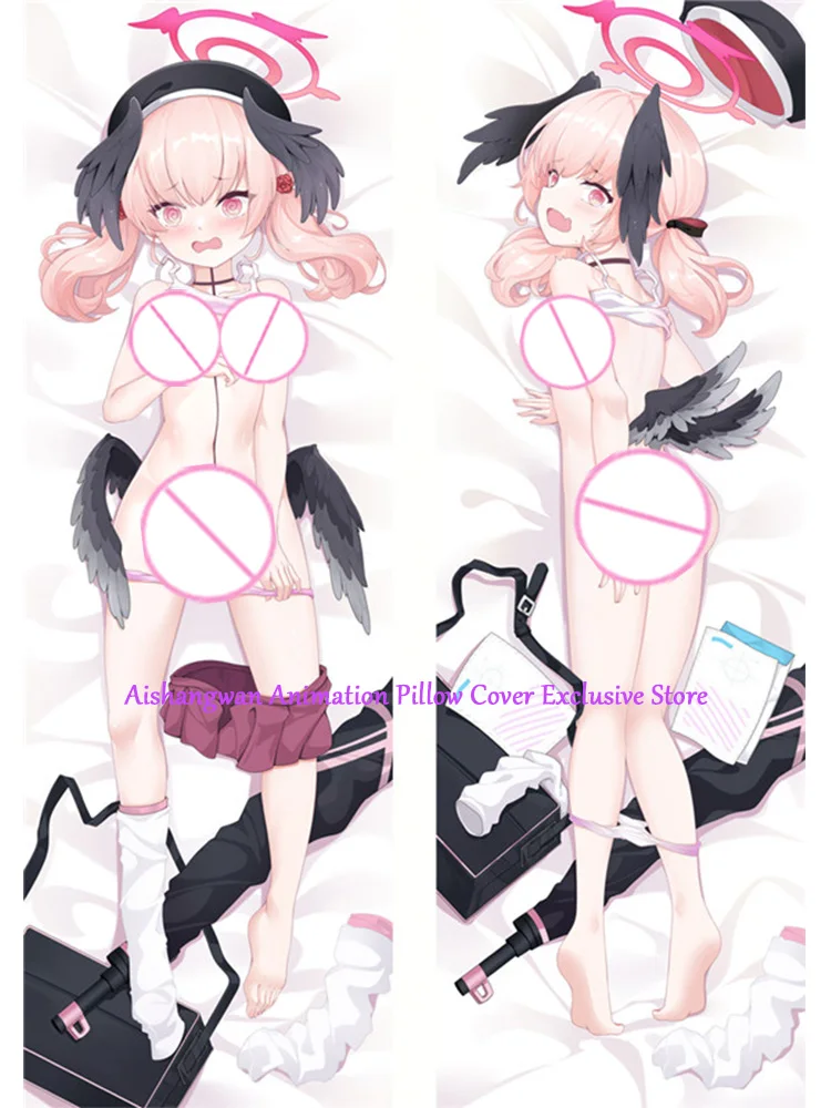 

Подушка-наволочка Dakimakura с двухсторонним принтом Shimoe Koharu, постельное белье, праздничные подарки