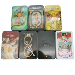 New High Quality Iron Box Tarot Multiplayer Entertainment Family Party Game Interesting Mysterious Table Game and Instructions