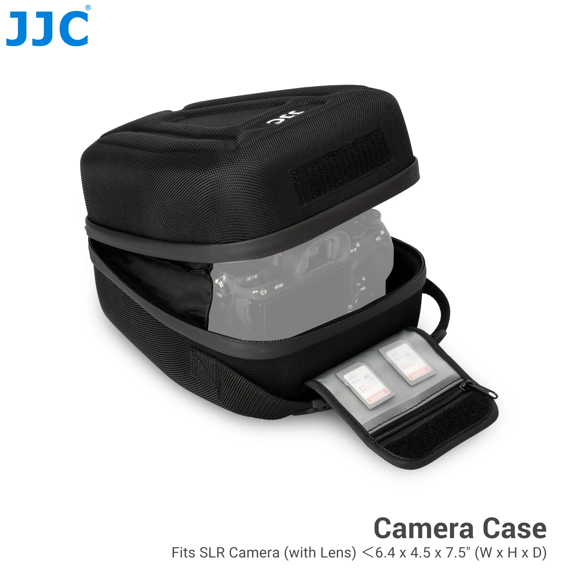 JJC Camera Bag Case for Canon EOS R/ Sony A7/ Nikion Z / FUJIfilm X series Digital DSLR Camera Protection Carrying Case