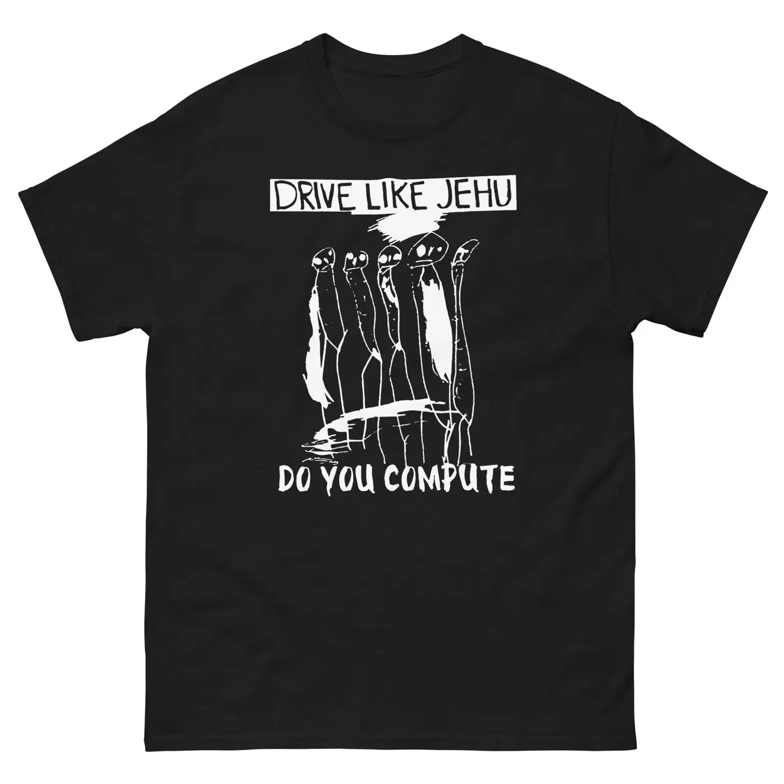 American post hardcore band Men's classic tee vintage Washed Stylish streetwear Versatile Top For Everyday Wear homme Unisex