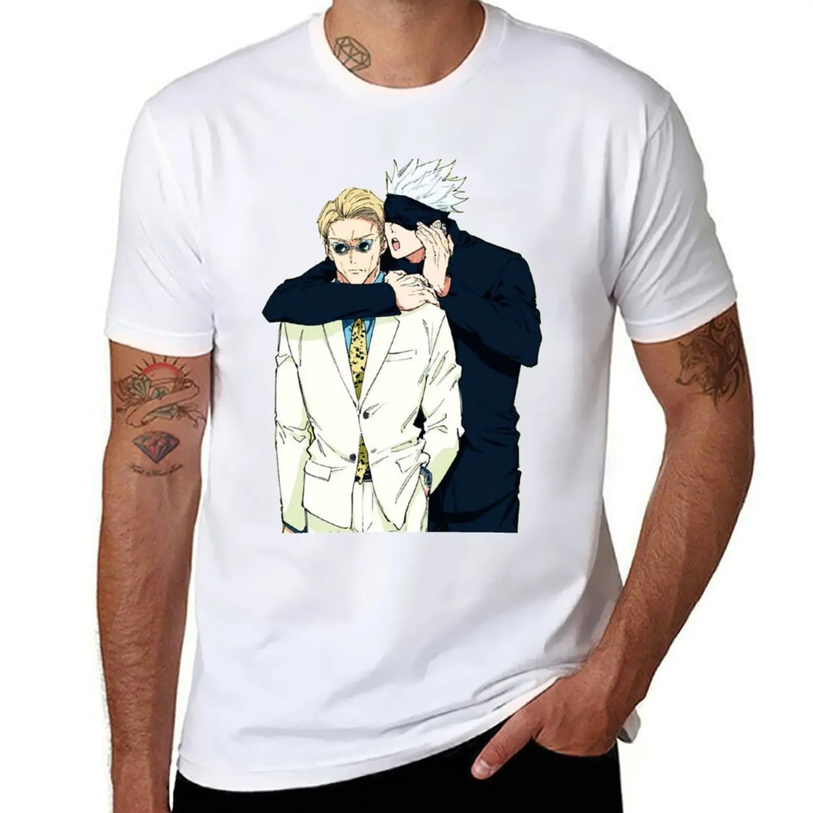 

NANAMI X GOJO Classic T-Shirt cotton t shirt man man t shirts high quality luxury brand T-Shirt