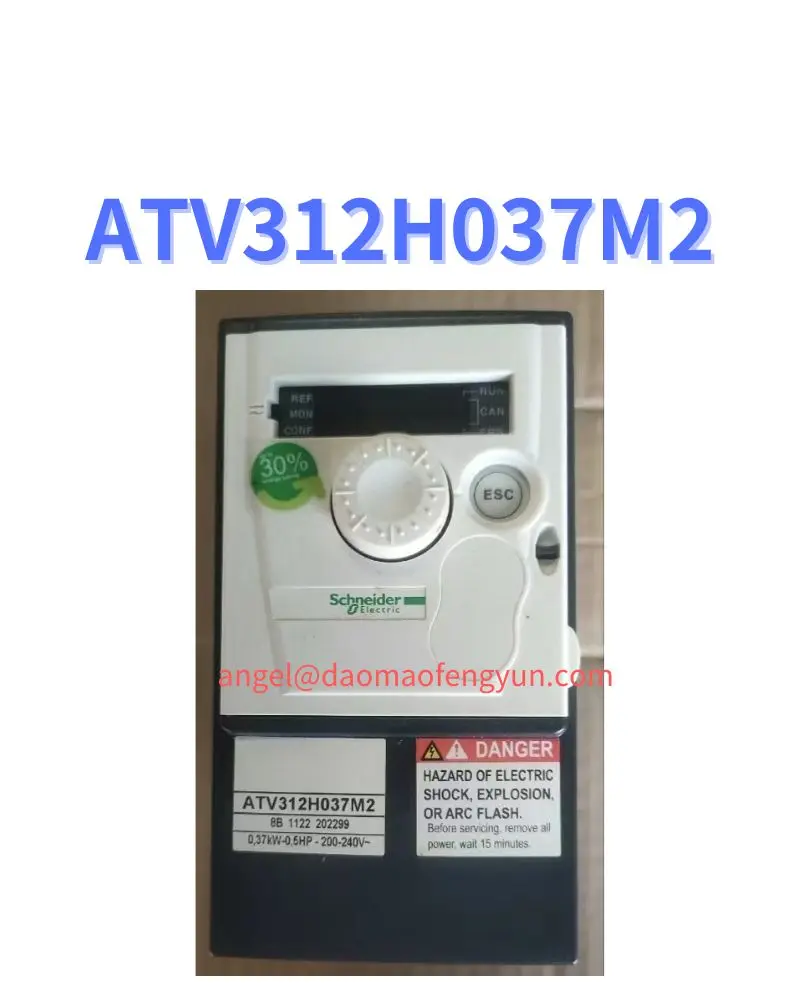 

ATV312H037M2 Used inverter 0.37kW-0.5HP-200-240V~ function operation ok