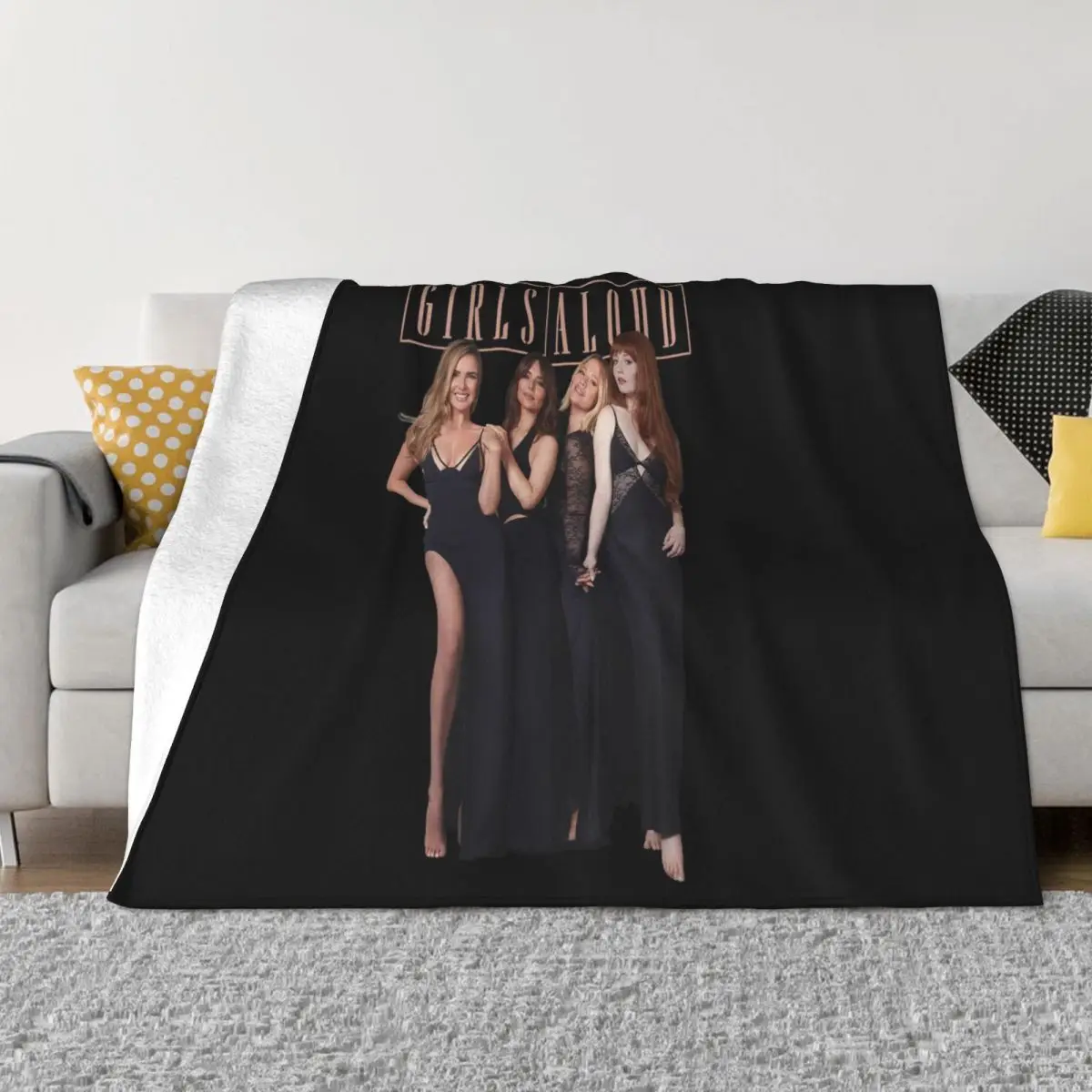 Girls Aloud Cheryl Cole Nadine Coyle 2 Home Blankets Throw Blanket Blankets And Blankets Throw Blanket