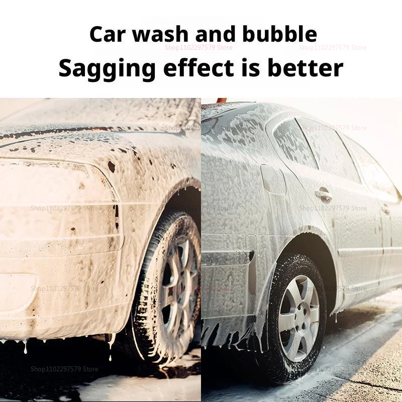 زجاجة رذاذ رغوة غسيل السيارات ذات الضغط العالي، مسدس رغوة تنظيف السيارة المحمول لتفصيل السيارات المنزلية وغسيل المركبات #6