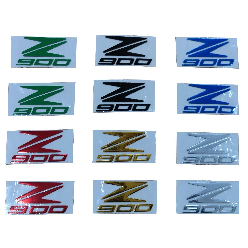 Adesivo emblema 3d para motocicleta, adesivo para roda de tanque, decalques reflexivos macios para kawasaki ninja z250 z400 z800 z900 z1000