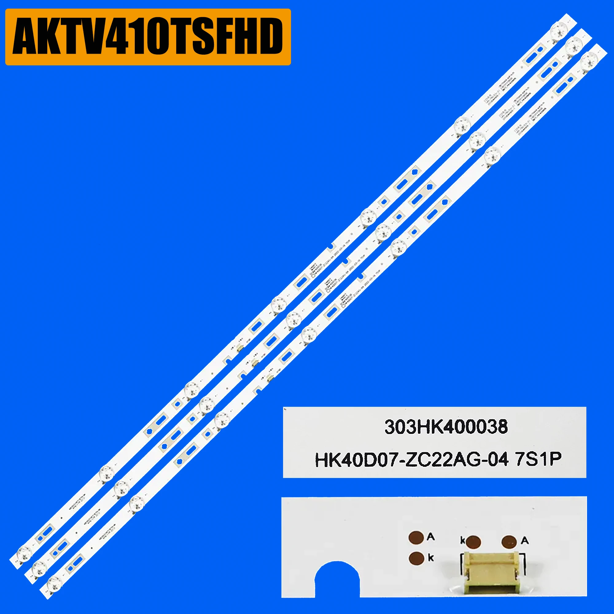 kit tira retroiluminacao led para 40f575t 40lfa19s 40lfn19s nvr770740fdh2 n nd40n2000 hk395wledm cha2h 06 40f13x7 755x14190 10 01