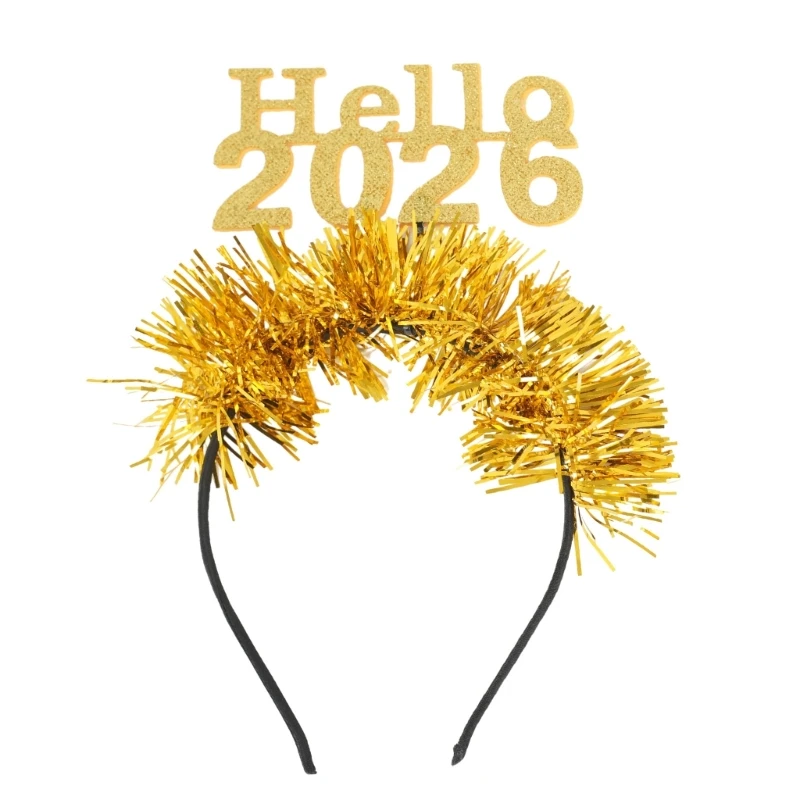 

New Years Party New Years Eve Party Decors 2026 New Year Headband Tiaras 6XDA
