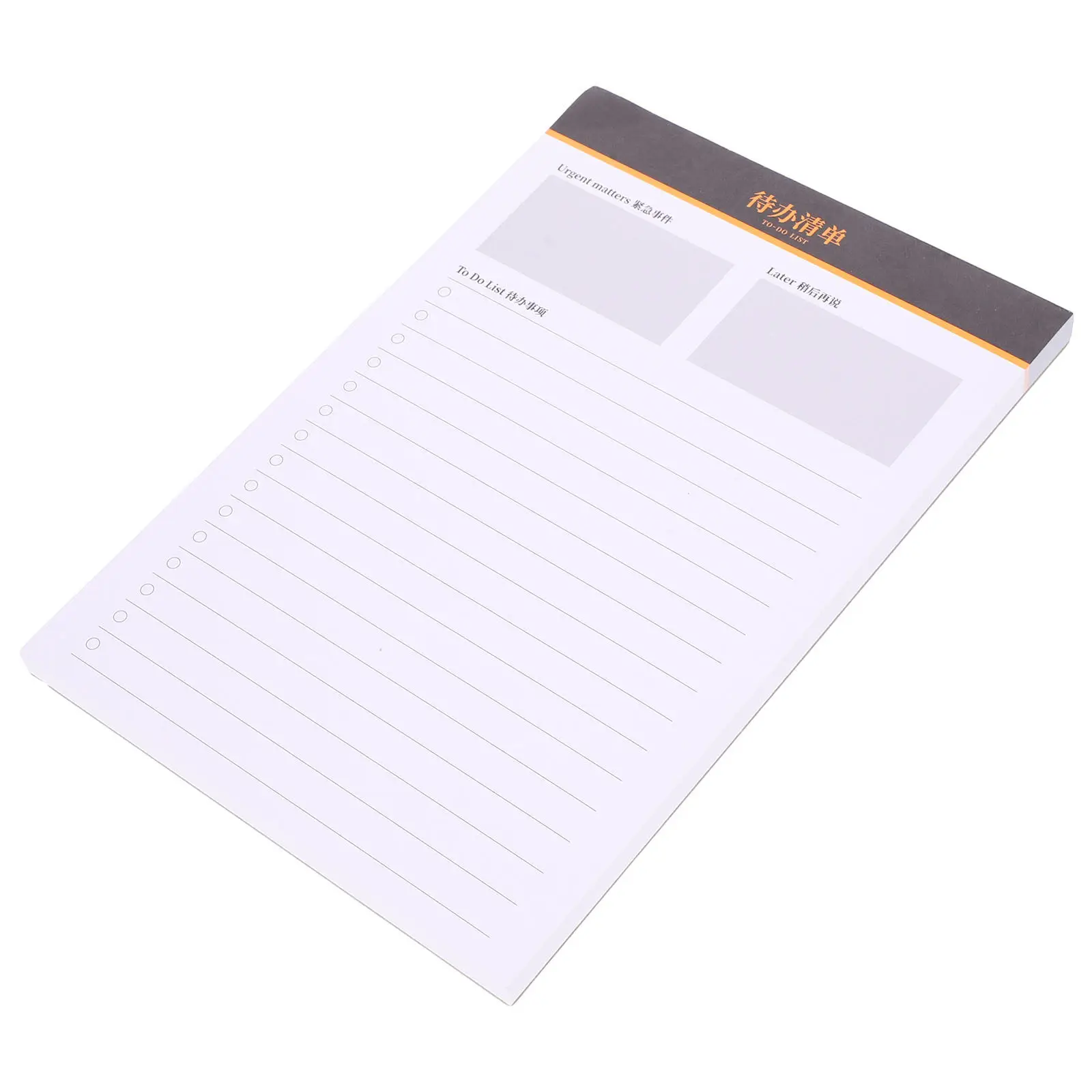 

Tear-Off Schedule Planner Notepad Lightweight Portable Daily Desk Notepad for Work Planning Grocery List Meal Planning and to Do