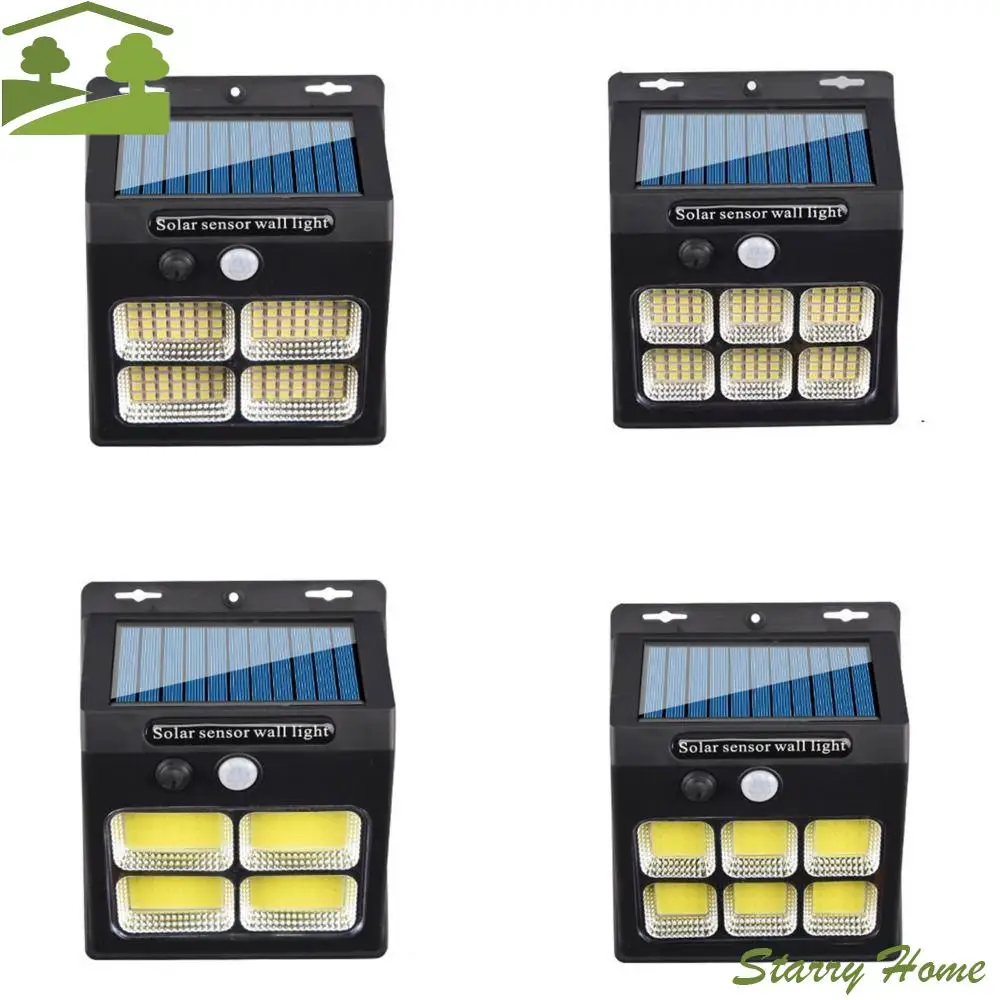 

Easy To Install LED COB Outdoor Solar Lamp Motion Sensor Super Bright LED Wall Light Waterproof Solar Powered Street Light Home