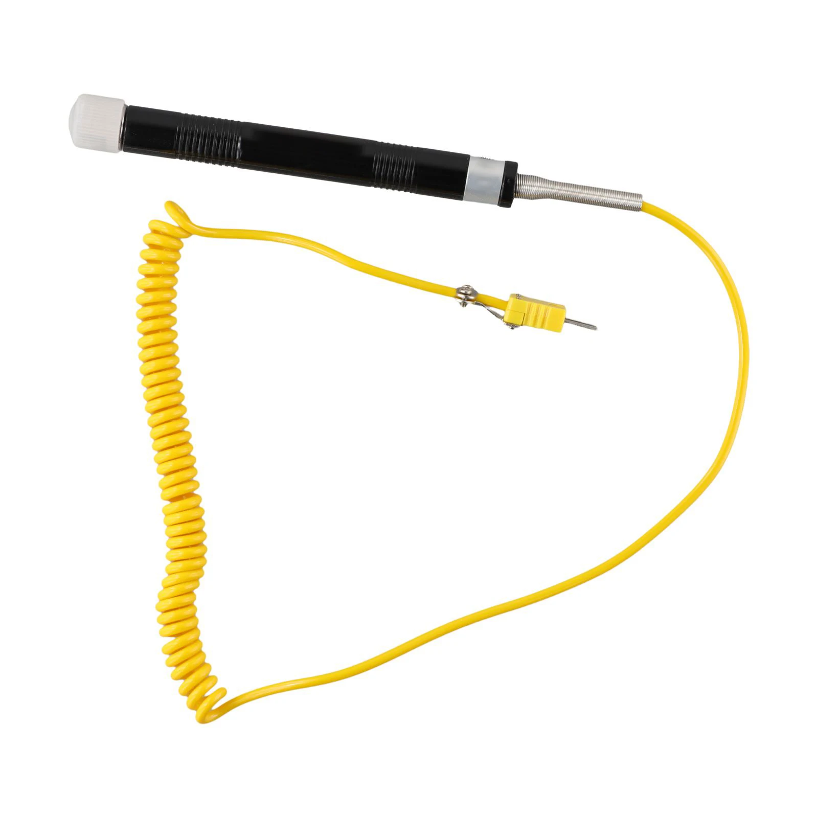 

Insulated Handle K Type Thermocouple Temperature Probe Sensor for Surface Temperature Measurement (500°C Range)