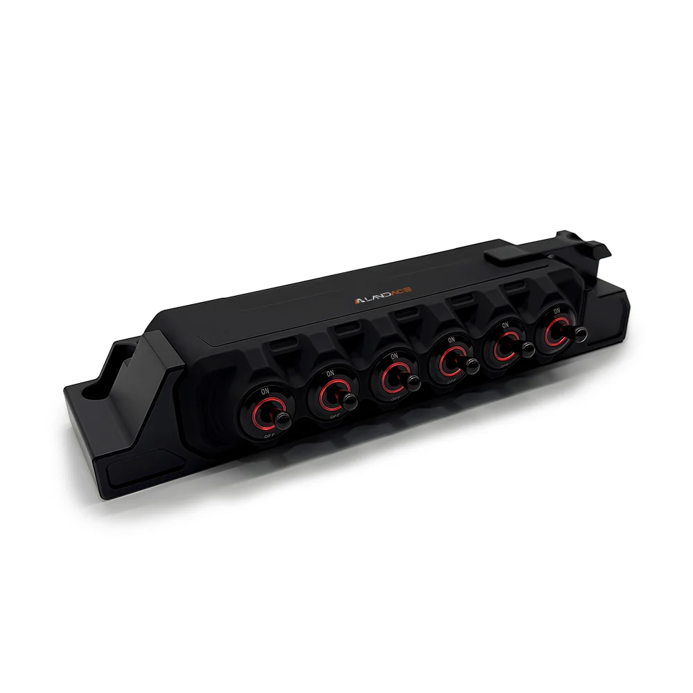 

6-Way Smart Switch for Heavy Duty Vehicles Jep Car Van Truck Offroad LED Light Controls 1 Year Warranty