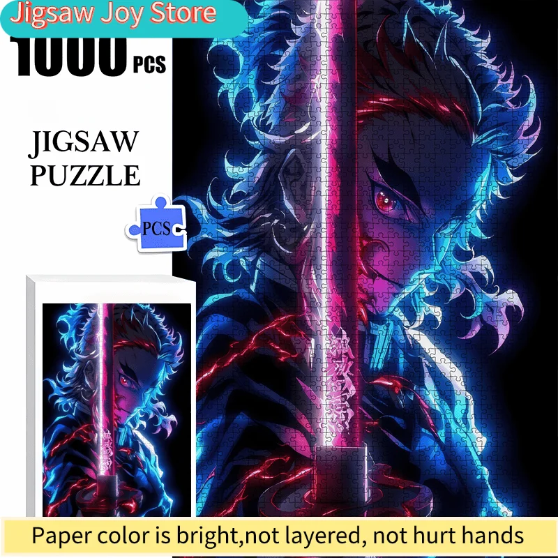 

Картонный пазл в коробке с изображением красивых аниме-персонажей - Размер. Яркое праздничное мероприятие для семейного отдыха и развлечений