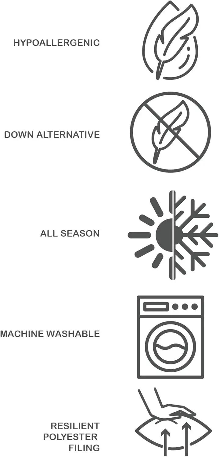 Set selimut Turin, raja, Blush, 7 potong Set