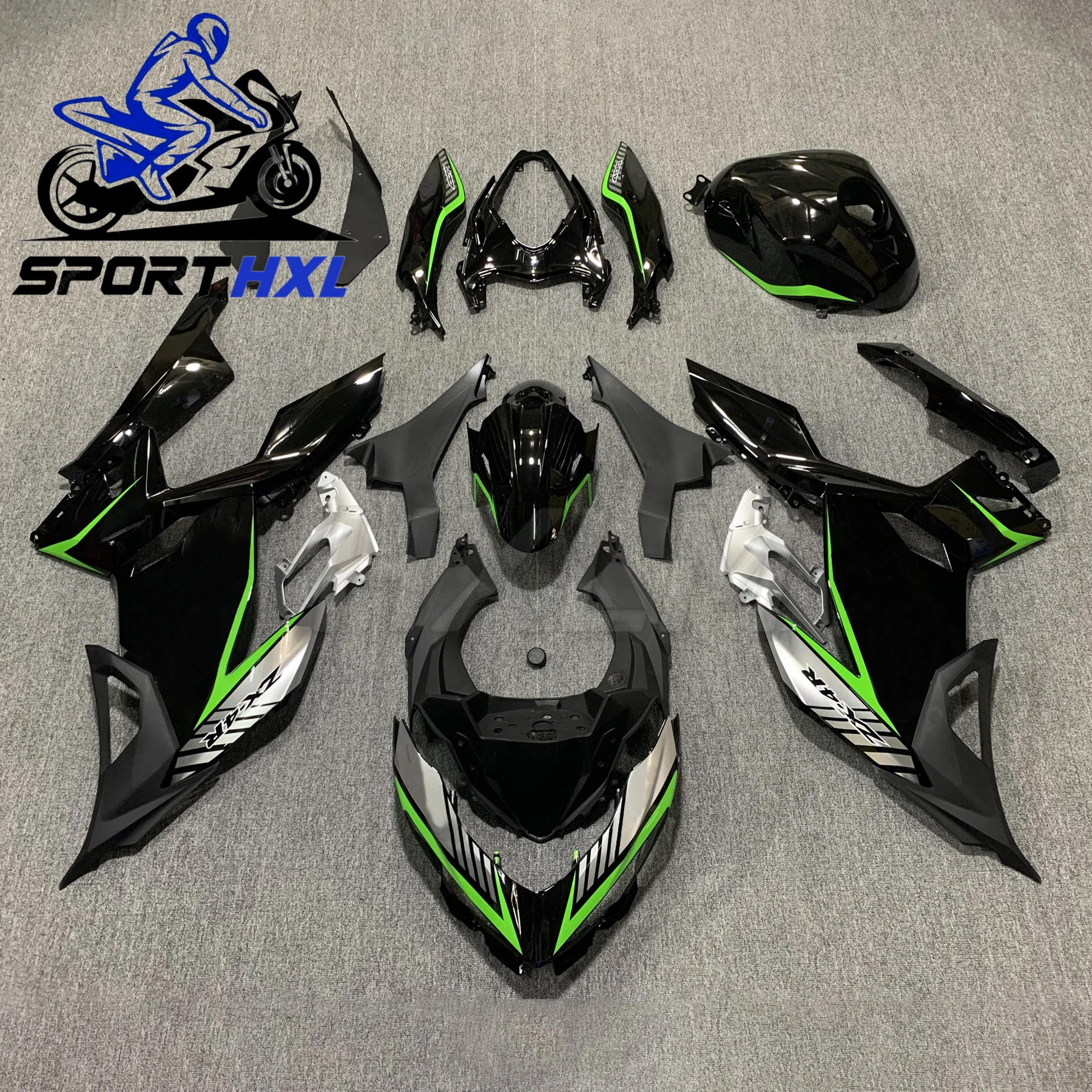 

Plastic Molded Practical Fairing kit For Kawasaki Ninja400 EX400 2018-2021 2022-2023 Motorcycle Bodywork fairing kit