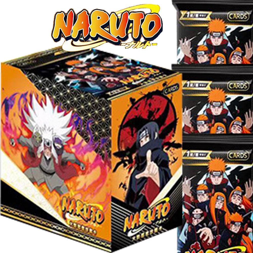 

NARUTO Collection Cards Uchiha Sasuke Haruno Sakura Rare Limited Edition Anime Character Cards Board Game Toys Children Gifts