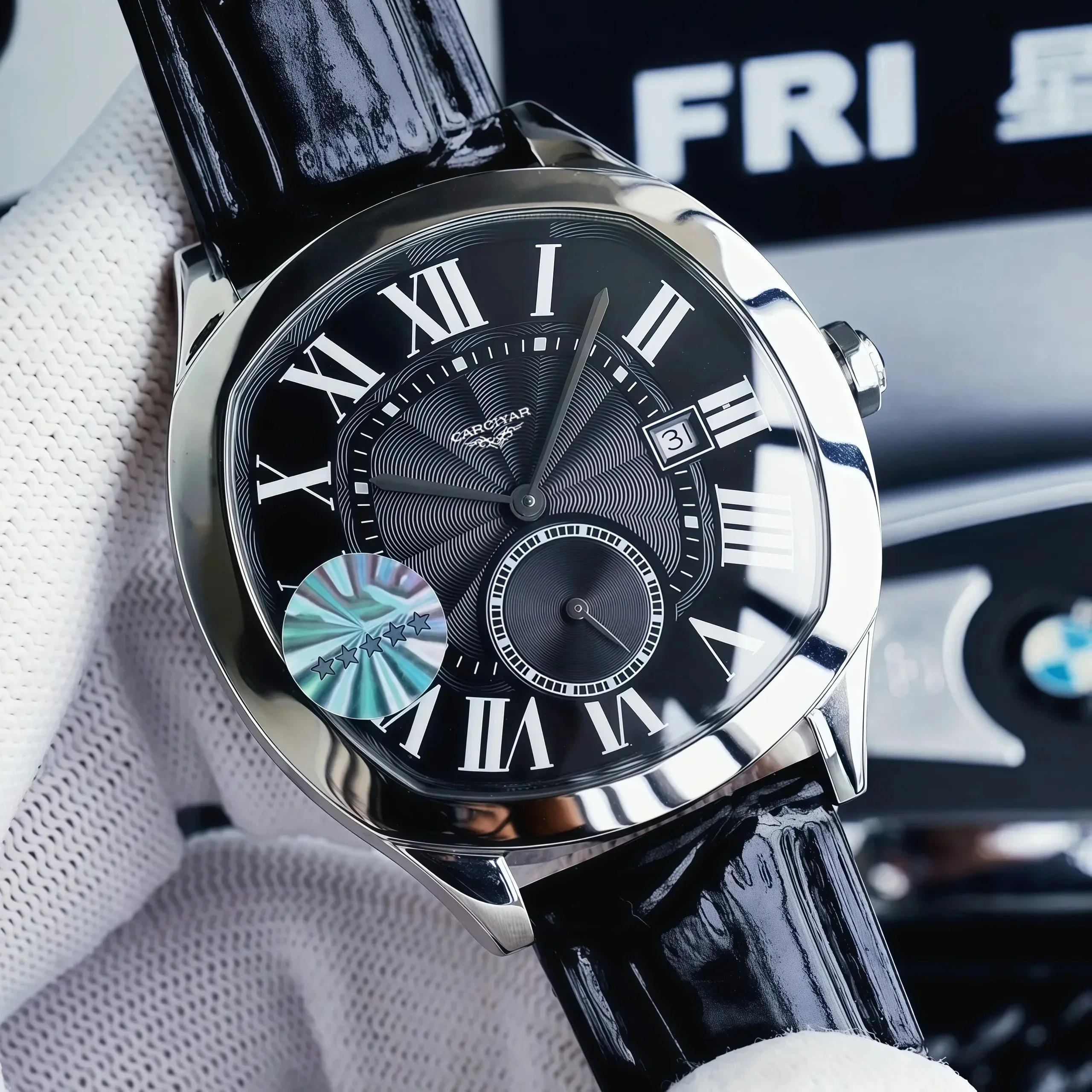 A188 Store 41.5MM Unisex Automatic Mechanical Sports Watch, Full-Featured, World Time, 904L Stainless Steel