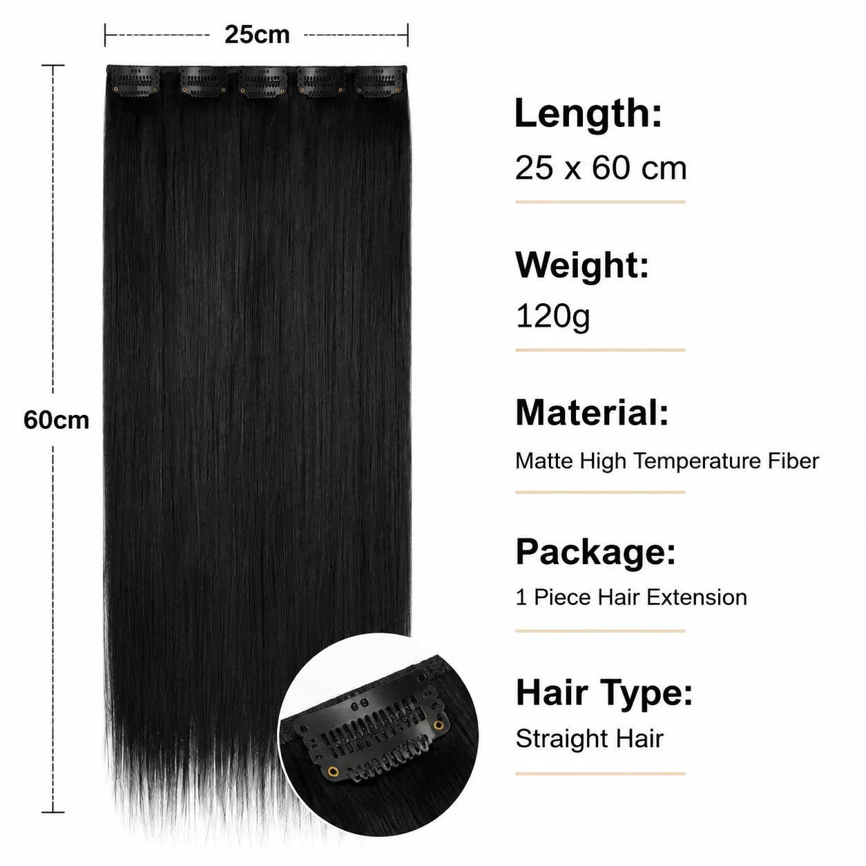 Extensiones de Cabello Sintéti - Pure Beauty Hair & Makeup reseña y precio