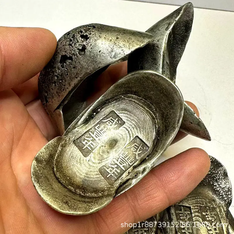 ingots and silver bars from the Qing Dynasty: Shunzhi, Kangxi, Yongzheng, Qianlong, Jiaqing, Xianfeng years 0.25kg Honeyc