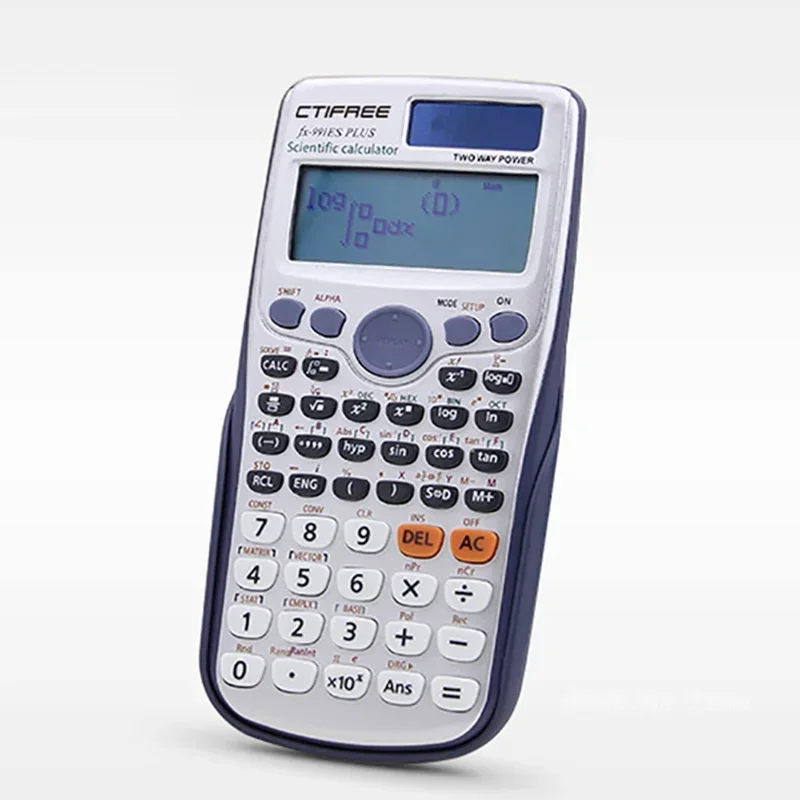 Calculator for 991ES-PLUS Original Scientific Calculator 417 Functions For High School University Students Office Coin Battery