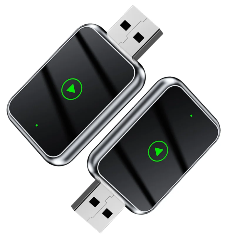 

In Stock 2026 Wireless Carplay Adapter Convert Wired to Wireless Plug & Play Auto Connect Easy Setup for Cars