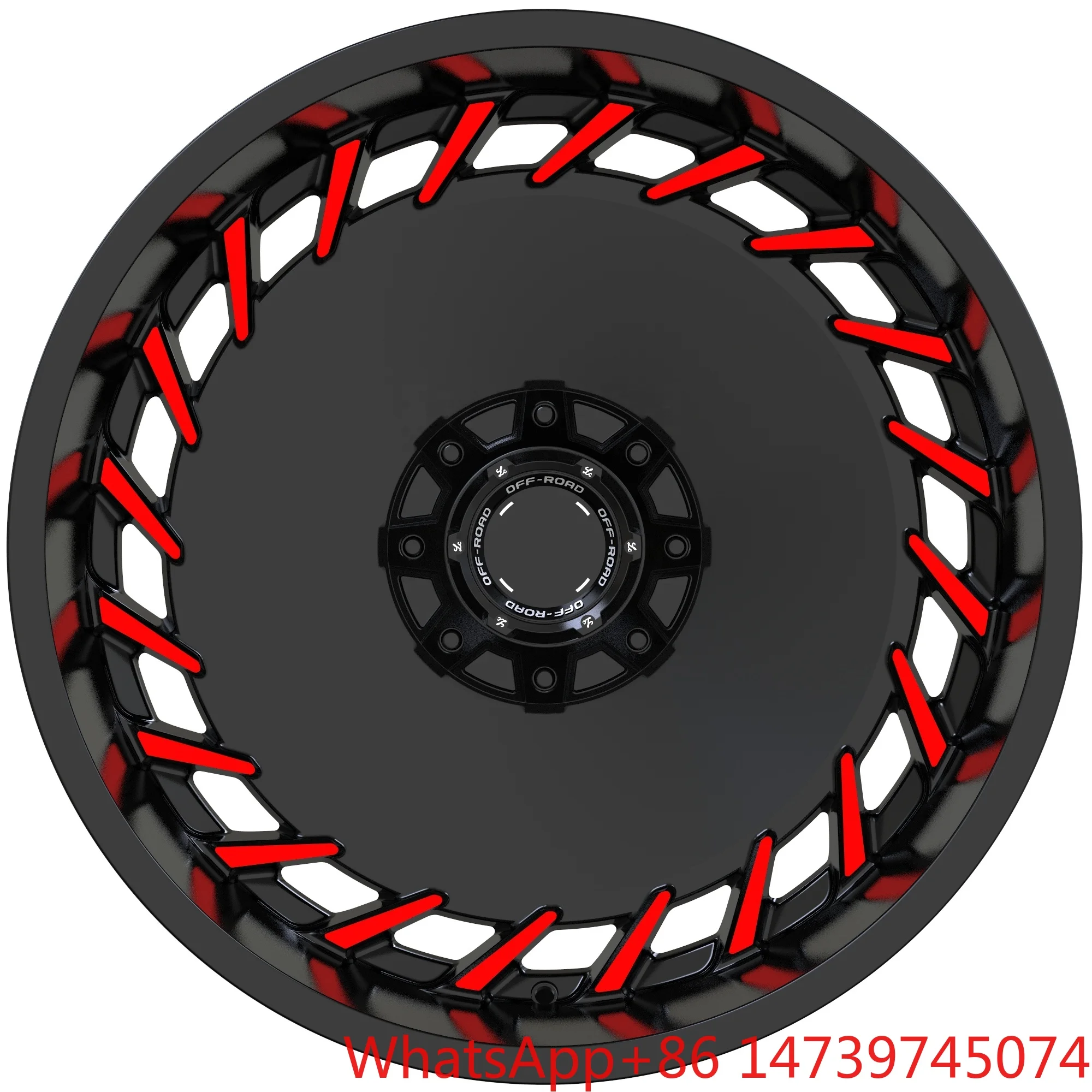 22x12J 5/6/10/12 Hole Durable Custom Color Aluminum Alloy Wheels, Universal Truck Rims