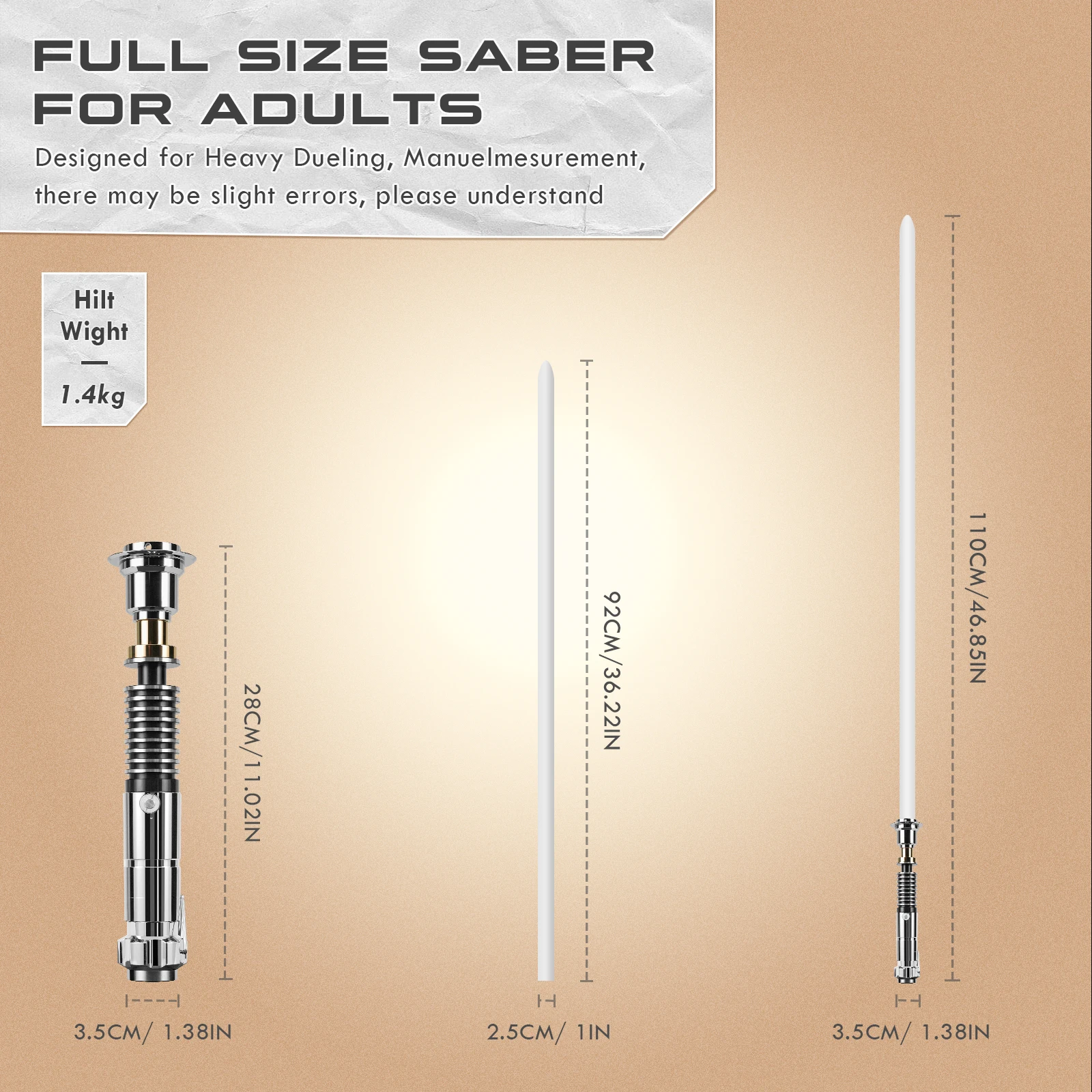 Luke Saber XRGB/Xenopixel Lightsaber Smooth Effects, Strong Blade, Battle Ready - view 7