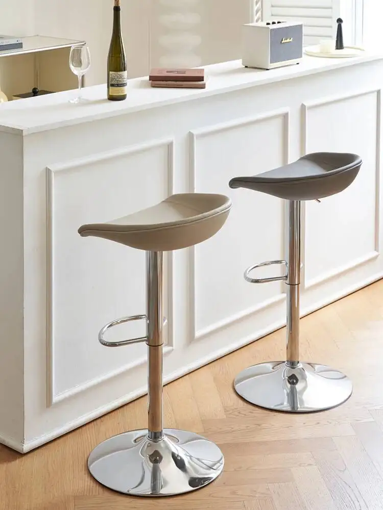

Легкий роскошный скандинавский барный стул, домашний кухонный островной стол, высокий стол, табурет, можно поднять и опустить высокие барные стулья